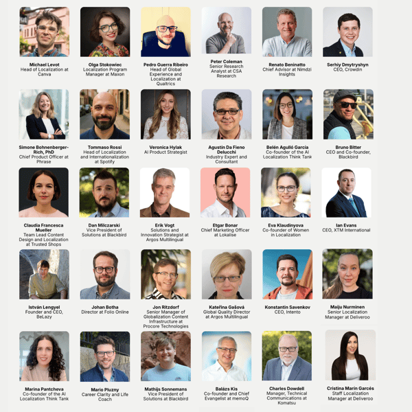 Global Ambitions 2025 Contributors Grid