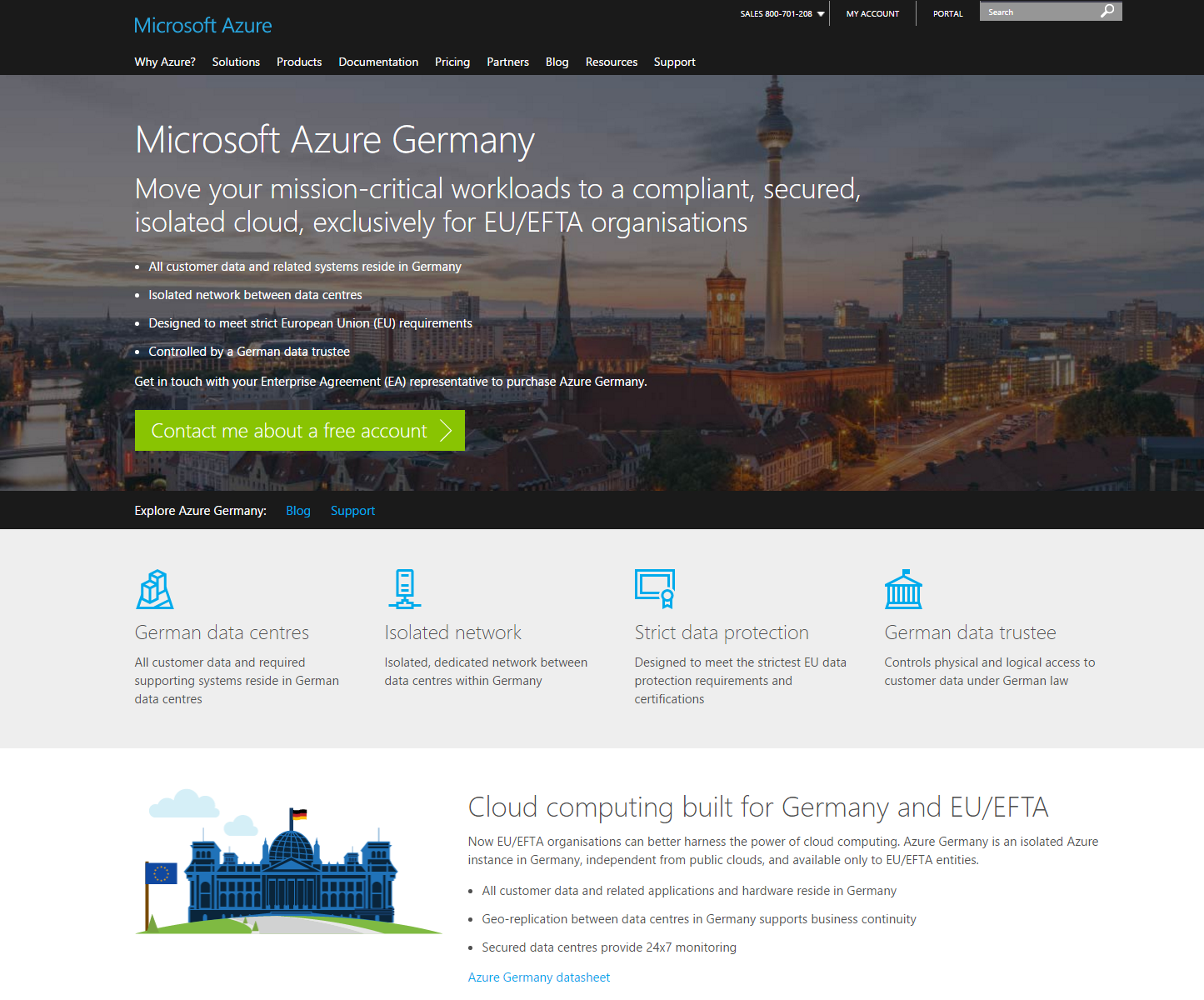 Microsoft Azure Germany
